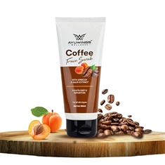 Coffee Face Scrub With Apricot And Haldi Extract